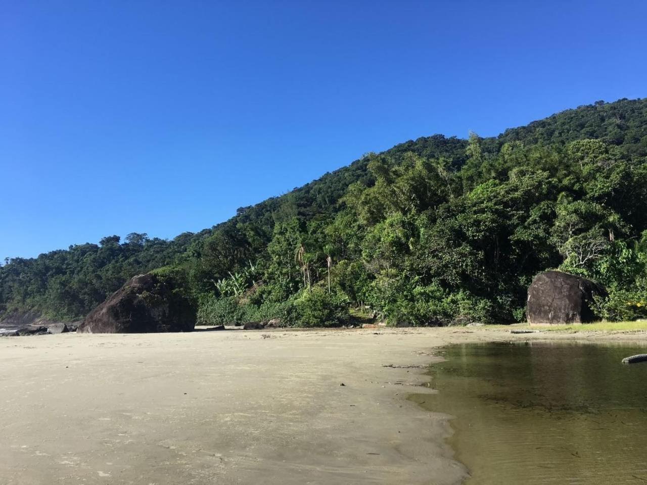 Pousada Pe Na Areia 1 Hotel Peruíbe Eksteriør billede